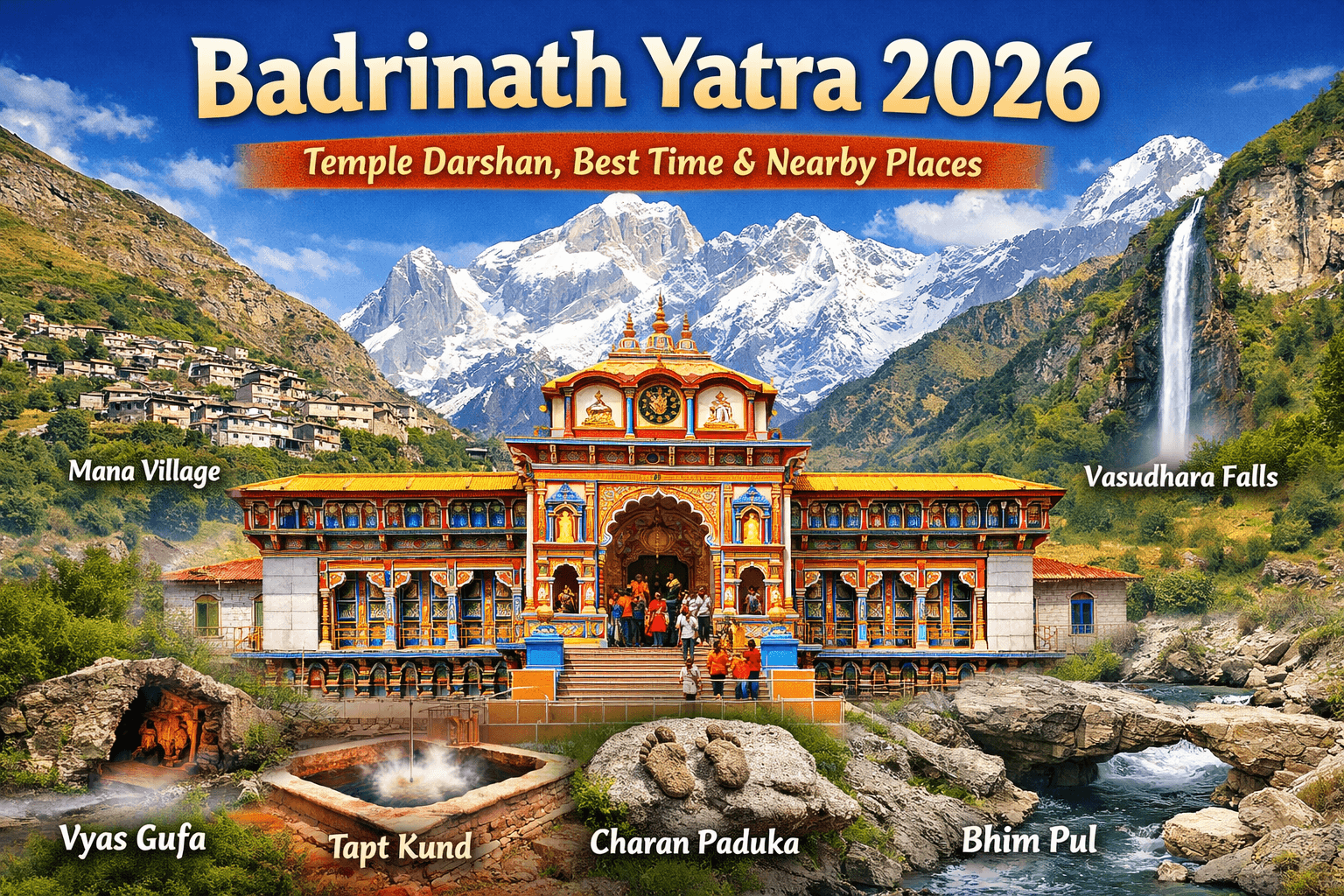 Badrinath Yatra Package 5N-6D from Delhi